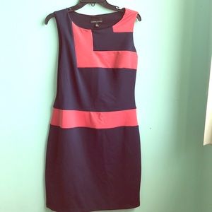 Elegant office 2 toned dress!